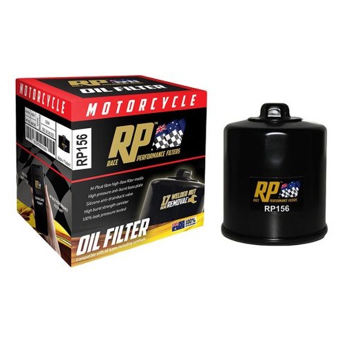 Race Performance Motorcycle Oil Filter - RP156