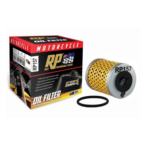 Race Performance Motorcycle Oil Filter - RP157