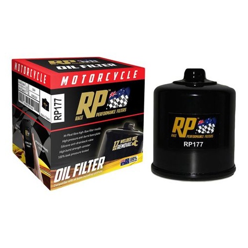 Race Performance Motorcycle Oil Filter - RP177