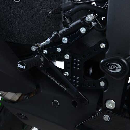 Rearsets, Kawasaki ZX636 '19- (road & race shift)