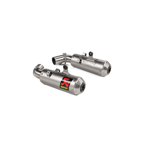 Akrapovic Slip-On Line (Titanium)  Ducati Hypermotard 950 / 950 SP 2020