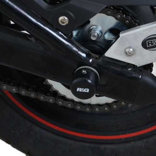 Swingarm Protectors, Benelli TNT 125 '17- (Black)