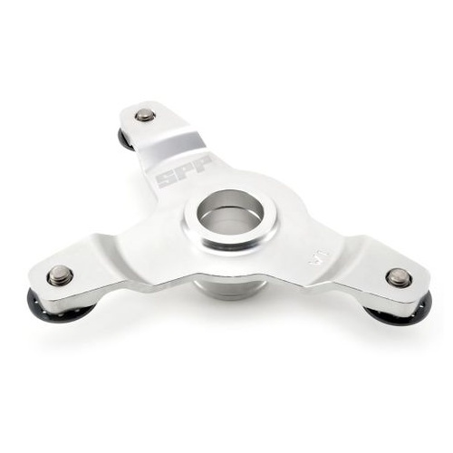 SPP Disc Guard Mount Honda CR125-450R/X Silver