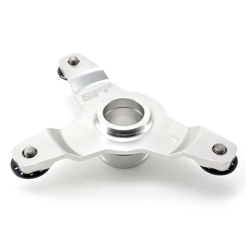 SPP Disc Guard Mount Suzuki RMZ250-450 Silver