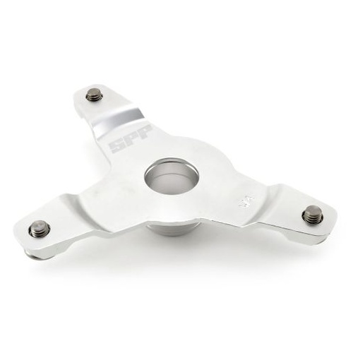 SPP Disc Guard Mount Yamaha YZ125-450/F Wr250F Silver