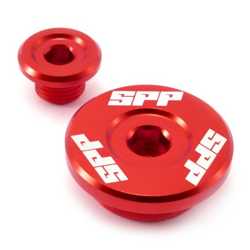 SPP Engine Plug Suzuki RMZ250-450/Z Red