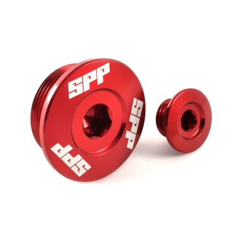 SPP Engine Plug Honda CRF250R Red