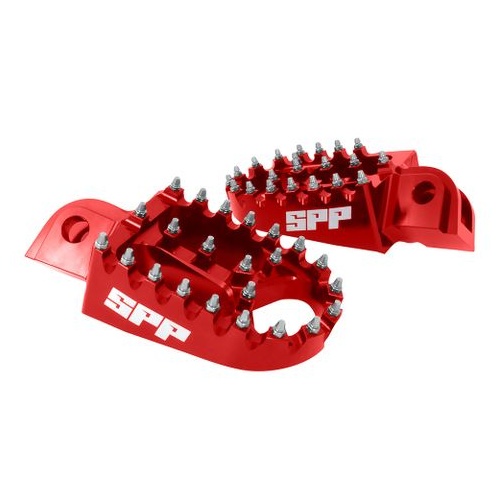 SPP Foot Peg Honda Cr250R CRF150-450R/X Red