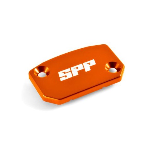 SPP Front Reservoir Cap Various KTM Husqvarna Sherco 125-510 Orange