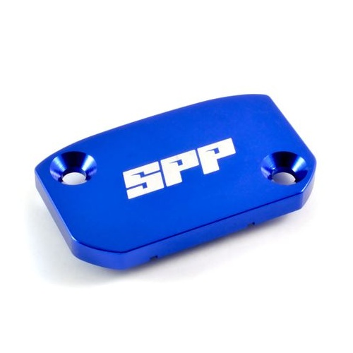 SPP Front Reservoir Cap Various KTM Husqvarna 125-500 Blue