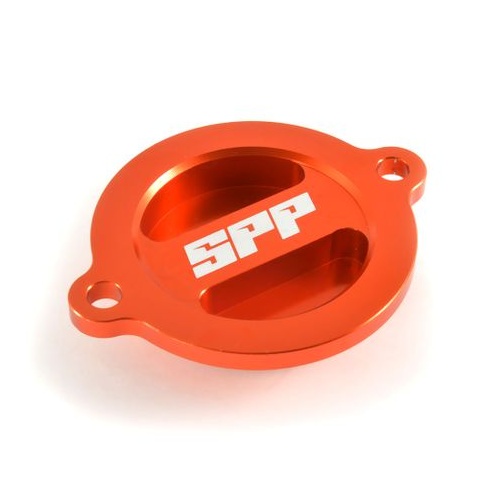 SPP Oil Filter Cover Various KTM Husqvarna 390-1290 Orange