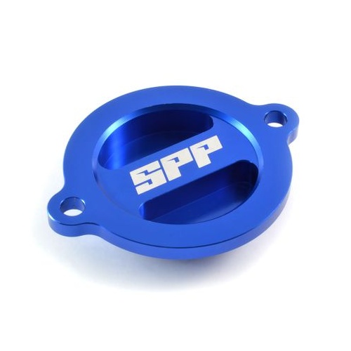 SPP Oil Filter Cover Various KTM Husqvarna 390-1290 Blue