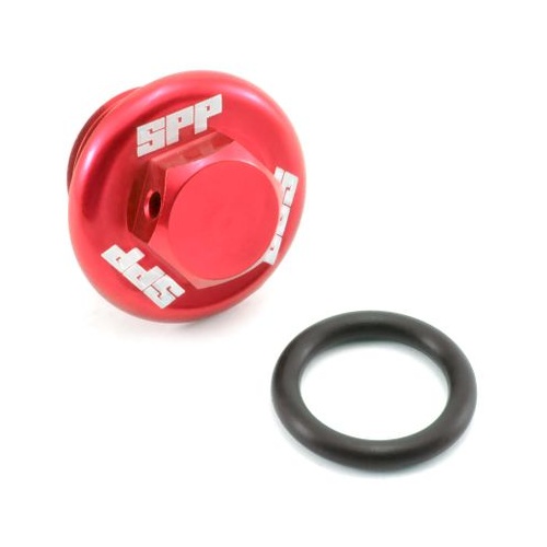 SPP Oil Filler Plug Kawasaki KX250-450F Klx450/R Red