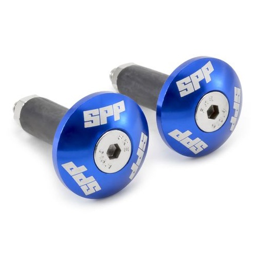 SPP Handlebars Ends Alloy Blue