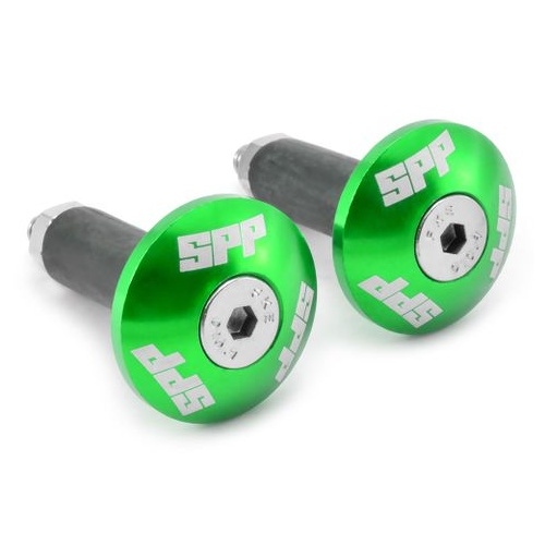 SPP Handlebars Ends Alloy Green