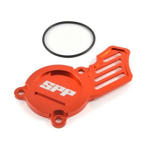 SPP Oil Pump Cover Various KTM Husqvarna 250-350 Orange