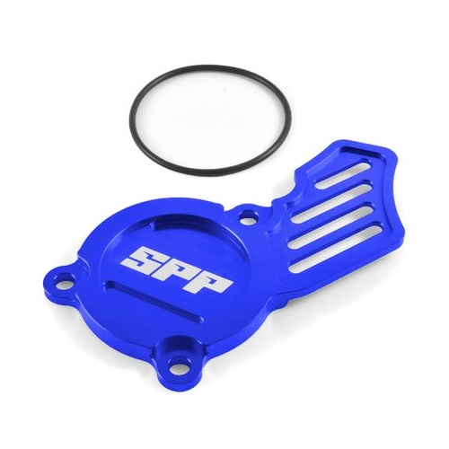 SPP Oil Pump Cover Various KTM Husqvarna 250-350 Blue