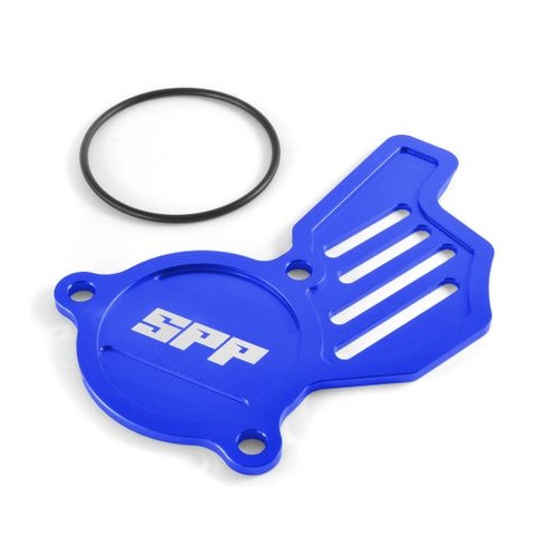 SPP Oil Pump Cover Various KTM Husqvarna 450-501 Blue