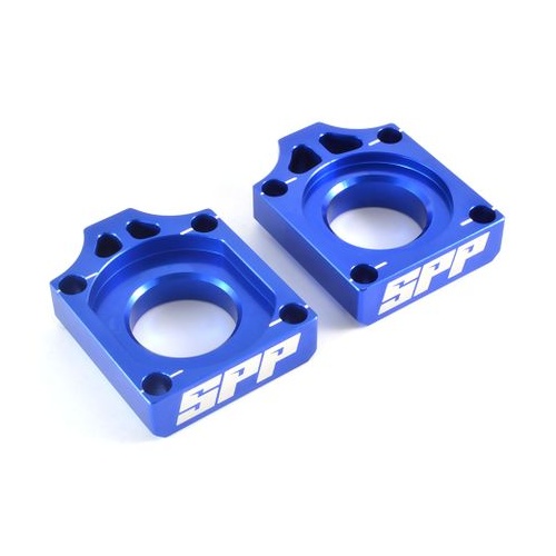 SPP Axle Block Suzuki RM125-250 Gold