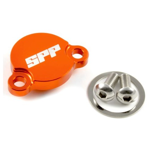 SPP Rear Reservoir Cap KTM 50-85SX Freeride 250R-350 Orange