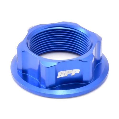 SPP Steering Stem Nut Yamaha YZ85 Blue