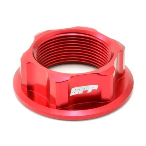 SPP Steering Stem Nut Yamaha YZ85 Red