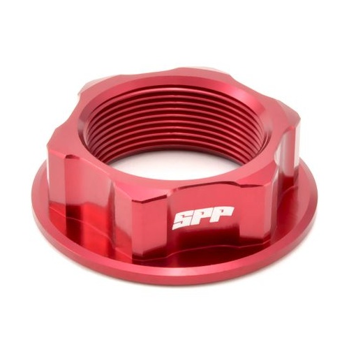 SPP Steering Stem Nut Honda Cr85-150R CRF150R Xr250/R Red