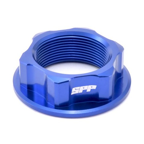 SPP Steering Stem Nut Honda Cr85-150R CRF150R Xr250/R Blue