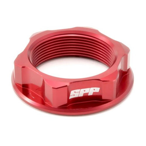 SPP Steering Stem Nut Honda Cr250R CRF250-450R/X Red