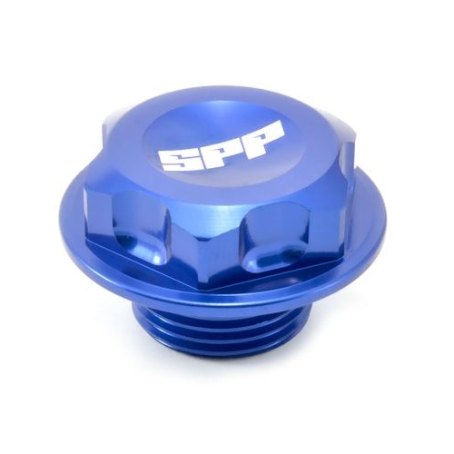 SPP Steering Stem Nut Blue