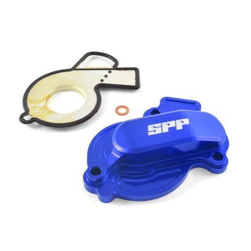 SPP Water Pump Cover Various KTM Husqvarna 450-501 Blue