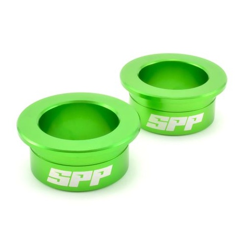 SPP Rear Wheel Spacer Kawasaki KX125-450F Green