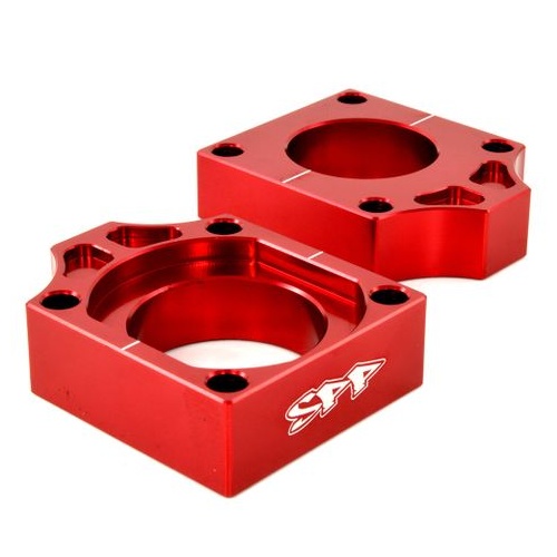 SPP Axle Block Various Honda 02-08 Red