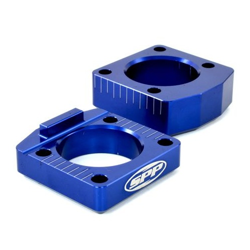 SPP Axle Block Various Yamaha 09 Blue