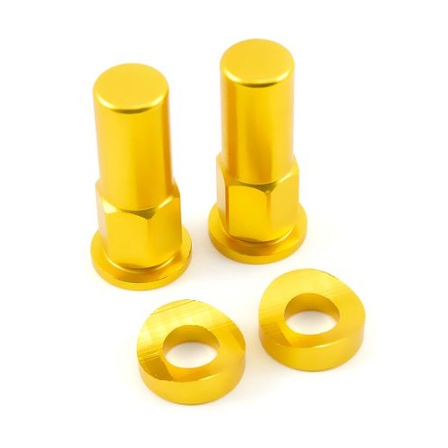 SPP Rim Lock Nuts Gold