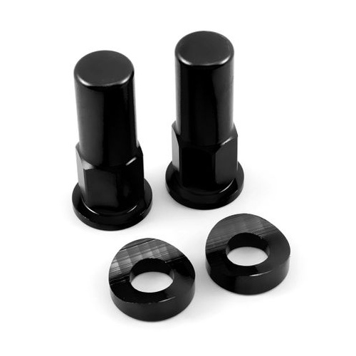 SPP Rim Lock Nuts Black