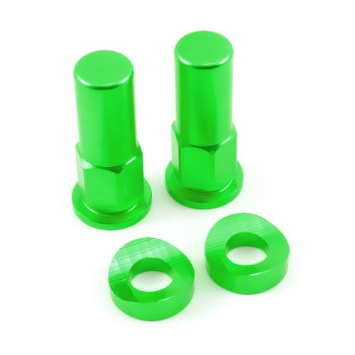 SPP Rim Lock Nuts Green