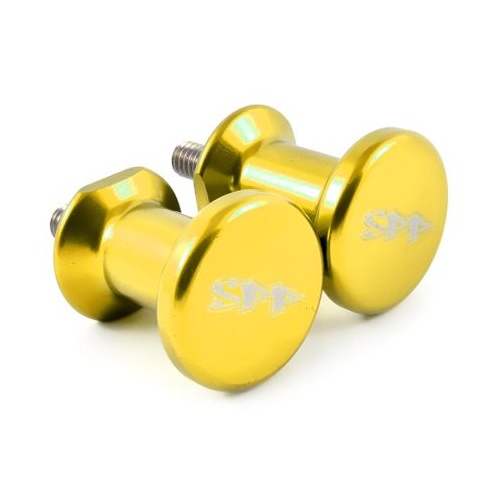 SPP Swingarm Spools 6mm Gold