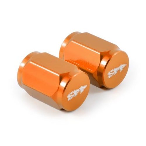 SPP Valve Caps Hex Head Orange