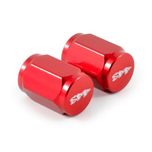 SPP Valve Caps Hex Head Red