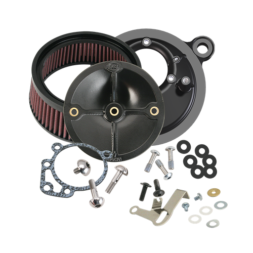 S&S Stealth Air Cleaner Kit Without Cover For 1999-2006 Hd Big Twins With S&S Super E/G Carburetor Or S&S 52mm Throttle Body