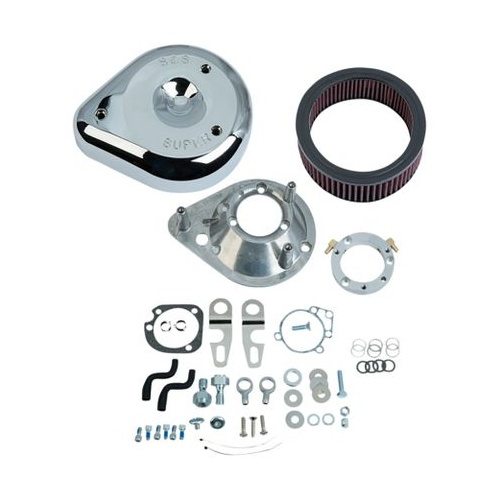 S&S Cycle Teardrop Air Cleaner Kit, Stock Efi