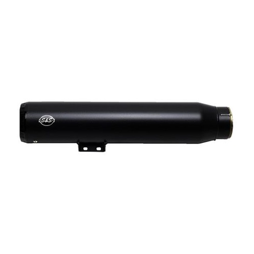 S&S Grand National 4.5" Black Slip-On Muffler For 2022 Harley -Davidson Nightster