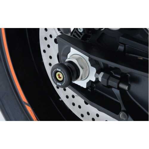 Rear Spindle Sliders, KTM 790 Duke (Black)