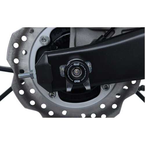 Axle Sliders Hon CB125R 18- BLK (Black)