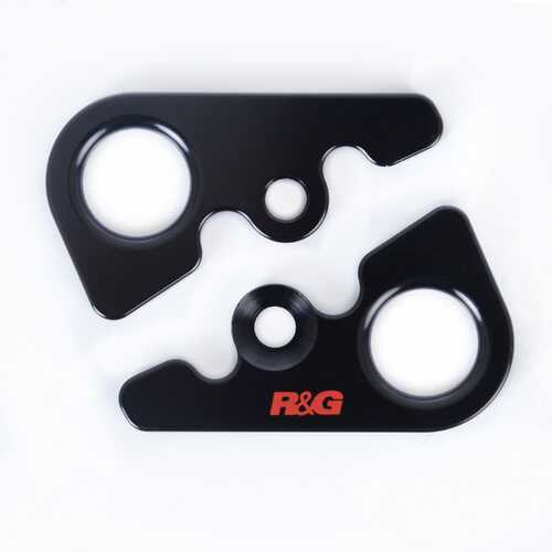 Tie-Down Hooks, pair, black,F4 1000 '10- / F4RR / F4 RC '15-