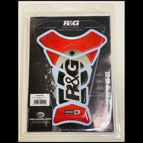 R&G Factory Carbon Tank Pad (Honda red)