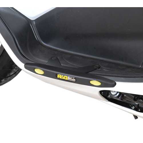 FOOTBOARD SLIDERS HON PCX125 (Black)