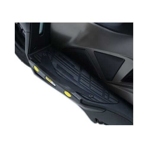 FOOTBOARD SLIDERS KAW J300 (Black)