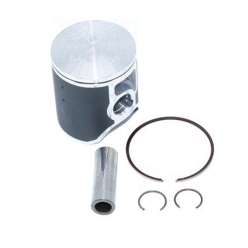 Vertex Cast Replica Piston kit; Kit includes: Piston, rings, pin, clips (Piston, Ring Set, & Circlips).Yamaha YZ65 2018-19 43.45MM